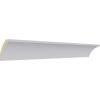 imageEndurathane Traditional Cove Crown Moulding 2 38quotH x 2 58quotP x 3 58quotF x 94 12quotL Factory Primed 8Pack