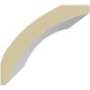 imageEndurathane Traditional Cove Crown Moulding 2 38quotH x 2 58quotP x 3 58quotF x 94 12quotL Factory Primed 8Pack