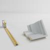 imageEndurathane Traditional Crown Moulding 4quotH x 3quotP x 5quotF x 94 12quotL Factory PrimedInside Corner