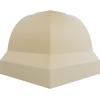 imageEndurathane Wakefield Crown Moulding 4 34quotH x 5 18quotP x 6quotF x 94 12quotL Factory PrimedInside Corner