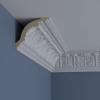 imageEndurathane Wakefield Crown Moulding 4 34quotH x 5 18quotP x 6quotF x 94 12quotL Factory PrimedMoulding