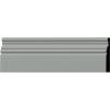 imageEkena Millwork 4 12quotH x 12quotP x 94 12quotL Kepler Baseboard Moulding