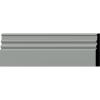 imageEkena Millwork 5 78quotH x 34quotP x 94 12quotL Federal Baseboard Moulding