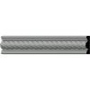 imageEkena Millwork CAS02X00AL Alexandria Rope Window ampamp Door Casing 2quotH x 12quotP x 94 12quotL 12quot Repeat Primed12Pack
