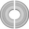 imageEkena Millwork CM09MA203500 9 58quotOD x 3 12quotID x 1 18quotP Maria Ceiling Medallion Fits Canopies up to 312quot 2 PieceSplit