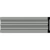 imageEkena Millwork PML04X00LE Legacy Fluted Panel Moulding Panel Moulding 5 12quotH x 34quotP x 94 12quotL Primed
