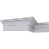 imageEndurathane Classic Cove Crown Moulding 3 58quotH x 2 12quotP x 4 58quotF x 94 12quotL Factory PrimedSingle