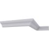 imageEndurathane Edinburgh Crown Moulding 1quotH x 1 18quotP x 1 18quotF x 94 12quotL Factory Primed