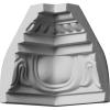 imageEndurathane Edinburgh Crown Moulding 4quotH x 2 38quotP x 4 58quotF x 94 12quotL Factory PrimedInside Corner