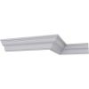 imageEndurathane Lyon Traditional Cove Crown Moulding 2quotH x 2quotP x 3quotF x 94 12quotL Factory Primed