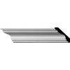 imageEndurathane Orion Traditional Crown Moulding 2 34quotH x 2 34quotP x 3 78quotF x 94 12quotL Factory PrimedSingle