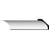 imageEndurathane Traditional Cove Crown Moulding 2 38quotH x 2 58quotP x 3 58quotF x 94 12quotL Factory Primed