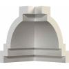 imageEndurathane Traditional Crown Moulding 4quotH x 3quotP x 5quotF x 94 12quotL Factory PrimedInside Corner