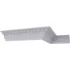 imageEndurathane Wakefield Crown Moulding 4 34quotH x 5 18quotP x 6quotF x 94 12quotL Factory Primed8 Pack of Moulding