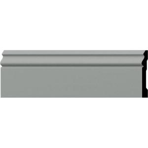 imageEkena Millwork 3 34quotH x 12quotP x 94 12quotL Aberdeen Baseboard Moulding