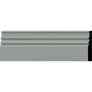 imageEkena Millwork 5 78quotH x 34quotP x 94 12quotL Federal Baseboard Moulding