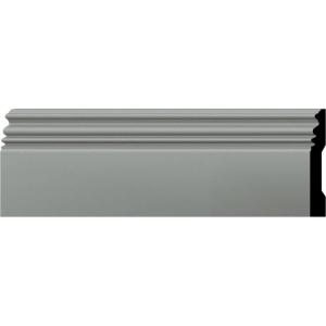 imageEkena Millwork 5quotH x 34quotP x 94 12quotL Classic Baseboard Moulding
