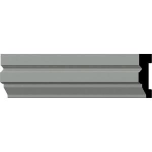 imageEkena Millwork CAS02X01HI Hillsborough Window ampamp Door Casing 2 58quotH x 58quotP x 94 12quotL Primed