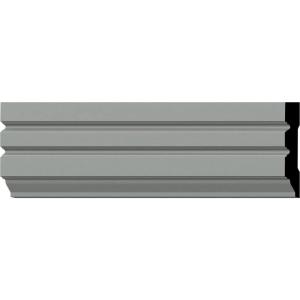 imageEkena Millwork CAS04X01FL Fluted Panel Window ampamp Door Casing 4quotH x 58quotP x 94 12quotL Primed