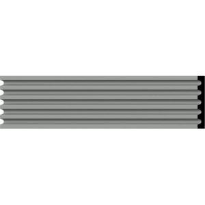 imageEkena Millwork CAS05X79X01 Fluted Window ampamp Door Casing 5 18quotW x 78 34quotH x 58quotD Primed