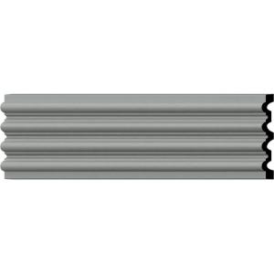 imageEkena Millwork CAS08X94X01 Fluted Window ampamp Door Casing 7 78quotW x 94 12quotH x 1 18quotD Primed