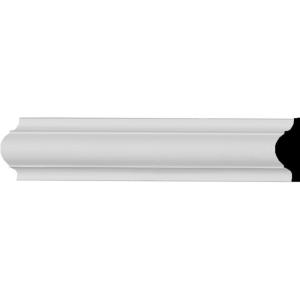 imageEkena Millwork PML01X00ASCASE4 Ashford Smooth 4Pack Panel Moulding 1 58quotH x 12quotP x 94 12quotL PrimedPanel Moulding