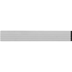 imageEkena Millwork PML03X00FL Fluted Panel Panel Moulding Panel Moulding 3quotH x 38quotP x 94 12quotL Primed