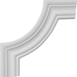 imageEkena Millwork PML10X10OX Oxford Corner Matches Moulding PML02X00OX Panel Moulding 10quotW x 10quotH x 1 18quotP Primed8 12W x 8 12H