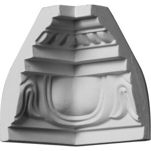 imageEndurathane Edinburgh Crown Moulding 4quotH x 2 38quotP x 4 58quotF x 94 12quotL Factory PrimedInside Corner