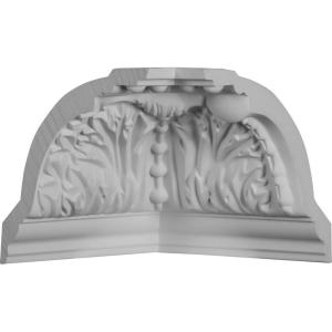 imageEndurathane Wakefield Crown Moulding 4 34quotH x 5 18quotP x 6quotF x 94 12quotL Factory PrimedInside Corner