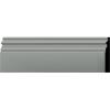 imageEkena Millwork 7 38quotH x 1quotP x 94 12quotL Hillsborough Baseboard Moulding matches outside corner moulding BBD07X05HI and inside corner moulding BBD07X04HI