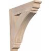 imageEkena Millwork BKT04X18X18THR01SWR Thorton Traditional Smooth Bracket 35quot Width x 18quot Depth x 18quot Height Western Red Cedar3 12W x 20D x 20H
