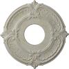 imageEkena Millwork CM12AT Attica Ceiling Medallion 12 34quotOD x 4quotID x 12quotP Fits Canopies up to 4quot Primed WhitePot of Cream Crackle Flat Finish