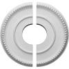 imageEkena Millwork CM12BR2 Bradford Split Ceiling Medallion 1212quotOuter Diameter 378quotInner Diameter 34quotProjection 658quot Canopy Factory Primed