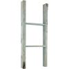 imageEkena Millwork DECR019X072X04LDRBR Vintage Farmhouse 5 Rung Ladder Barnwood Decor Collection 19quotW x 72quotH x 3 12quotD Weathered BrownDriftwood Blue