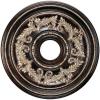 Hand Rubbed Bronze with Antique Silver Accents