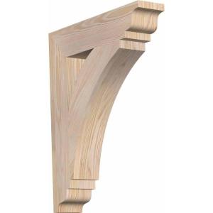 imageEkena Millwork BKT04X18X18THR01SWR Thorton Traditional Smooth Bracket 35quot Width x 18quot Depth x 18quot Height Western Red Cedar3 12W x 18D x 22H