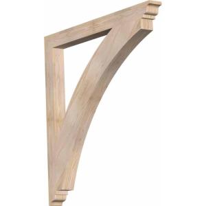 imageEkena Millwork BKT04X18X18THR01SWR Thorton Traditional Smooth Bracket 35quot Width x 18quot Depth x 18quot Height Western Red Cedar3 12W x 44D x 44H