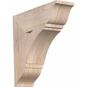 imageEkena Millwork BKT04X18X18THR01SWR Thorton Traditional Smooth Bracket 35quot Width x 18quot Depth x 18quot Height Western Red Cedar5 12W x 20D x 20H