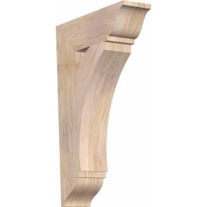 imageEkena Millwork BKT04X18X18THR01SWR Thorton Traditional Smooth Bracket 35quot Width x 18quot Depth x 18quot Height Western Red Cedar5 12W x 20D x 32H