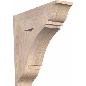 imageEkena Millwork BKT04X18X18THR01SWR Thorton Traditional Smooth Bracket 35quot Width x 18quot Depth x 18quot Height Western Red Cedar5 12W x 22D x 22H