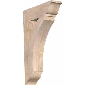 imageEkena Millwork BKT04X18X18THR01SWR Thorton Traditional Smooth Bracket 35quot Width x 18quot Depth x 18quot Height Western Red Cedar5 12W x 22D x 34H