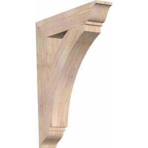 imageEkena Millwork BKT04X18X18THR01SWR Thorton Traditional Smooth Bracket 35quot Width x 18quot Depth x 18quot Height Western Red Cedar5 12W x 30D x 38H