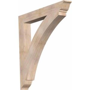 imageEkena Millwork BKT04X18X18THR01SWR Thorton Traditional Smooth Bracket 35quot Width x 18quot Depth x 18quot Height Western Red Cedar5 12W x 48D x 48H