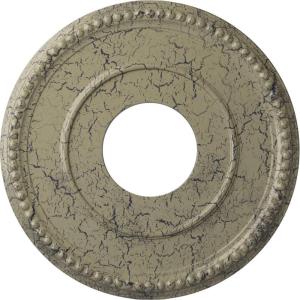 imageEkena Millwork CM12BR Bradford Ceiling Medallion 12 12quotOD x 3 78quotID x 34quotP Fits Canopies up to 6 58quot PrimedCastle Stone Crackle Flat Finish