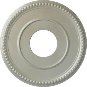 imageEkena Millwork CM12BR Bradford Ceiling Medallion 12 12quotOD x 3 78quotID x 34quotP Fits Canopies up to 6 58quot PrimedFlash Copper Metallic Series