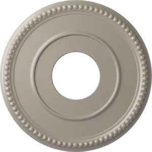 imageEkena Millwork CM12BR Bradford Ceiling Medallion 12 12quotOD x 3 78quotID x 34quotP Fits Canopies up to 6 58quot PrimedPearl White Metallic Series
