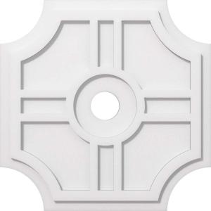 imageEkena Millwork CMP14HS03000 Haus Architectural Grade PVC Contemporary Urethane Ceiling Medallions 14quotOD x 3quotID x 4 12quotC x 1quotP22OD x 3ID x 7 14C x 1P