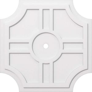 imageEkena Millwork CMP14HS03000 Haus Architectural Grade PVC Contemporary Urethane Ceiling Medallions 14quotOD x 3quotID x 4 12quotC x 1quotP36OD x 2ID x 12C x 1P