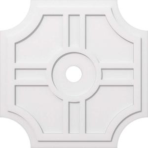 imageEkena Millwork CMP14HS03000 Haus Architectural Grade PVC Contemporary Urethane Ceiling Medallions 14quotOD x 3quotID x 4 12quotC x 1quotP36OD x 4ID x 12C x 1P